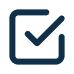 Icon Checkpoint Keunggulan TUK Mandiri